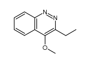3-乙基-4-甲氧基噌啉 结构式