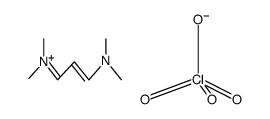 Methanaminium, N-[3-(dimethylamino)-2-propenylidene]-N-methyl-, perchlorate (1:1) 结构式