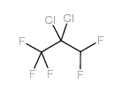 2,2-二氯-1,1,1,3,3-五氟丙烷 结构式
