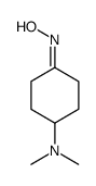 4-(DIMETHYLAMINO)CYCLOHEXANONE OXIME 结构式