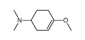 3-Cyclohexen-1-amine,4-methoxy-N,N-dimethyl-(9CI) 结构式