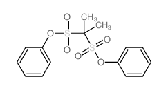 2,2-丙烷二磺酸二苯酯 结构式