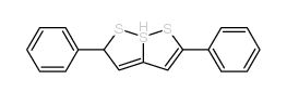 2,5-二苯基-1,6,6AΛ4-三硫杂并环戊二烯 结构式