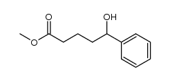 δ-羟基苯戊酸甲酯 结构式