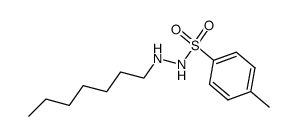 4-甲基苯磺酸-2-庚基酰肼 结构式