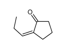 2-propylidenecyclopentan-1-one 结构式