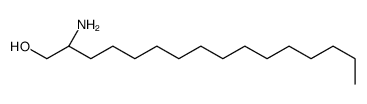 (2R)-2-氨基-1-十六烷醇 结构式