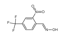 2-硝基-4-(三氟甲基)苯甲醛肟 结构式