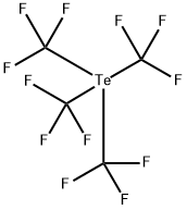 四(三氟甲基)碲 结构式
