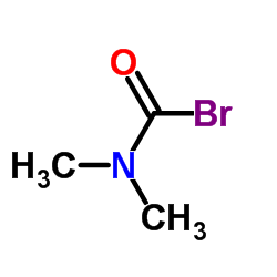 N,N-二甲基氨基甲酰溴 结构式