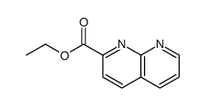 1,8-萘啶-2-羧酸乙酯 结构式