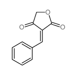 2,4(3H,5H)-Furandione,3-(phenylmethylene)- 结构式