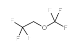 2,2,2-三氟乙基三氟甲基醚 结构式