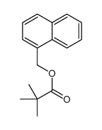 2,2-二甲基丙酸-1-萘甲酯 结构式