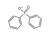 二苯基次膦酸根(1-) 结构式
