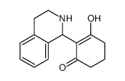 3-HYDROXY-2-(1,2,3,4-TETRAHYDRO-ISOQUINOLIN-1-YL)-CYCLOHEX-2-ENONE 结构式