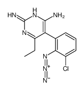 3-azidopyrimethamine 结构式