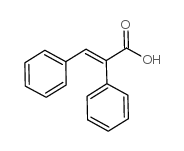 α-苯基肉桂酸 结构式