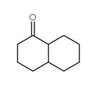 顺-八氢-2-(1H)萘酮 结构式