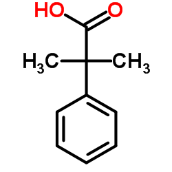 α,α-二甲基苯乙酸 结构式
