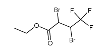 2,3-二溴-4,4,4-三氟丁酸乙酯 结构式