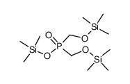 Phosphinic acid, bis[[(trimethylsilyl)oxy]methyl]-, trimethylsilyl ester (9CI) 结构式