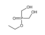 Phosphinic acid, bis(hydroxymethyl)-, ethyl ester 结构式