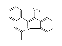 6-甲基吲哚并[1,2-c]喹唑啉-12-胺 结构式