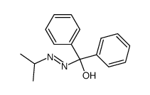 Benzenemethanol, α-[(1-methylethyl)azo]-α-phenyl- (9CI) 结构式