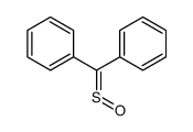 二苯基甲硫酮 S-氧化物 结构式