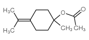(1-甲基-4-丙-2-亚基环己基)乙酸酯 结构式