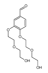 3,4-双[2-(2-羟基乙氧基)乙氧基]苯甲醛 结构式