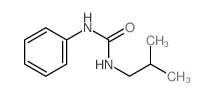 1-异丁基-3-苯基脲 结构式
