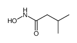 N-羟基-3-甲基丁酰胺 结构式