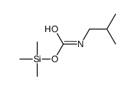 Carbamic acid, N-(2-methylpropyl)-, trimethylsilyl ester 结构式