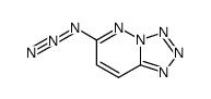6-叠氮四唑并(b)哒嗪 结构式
