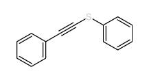 2-phenylethynylsulfanylbenzene 结构式