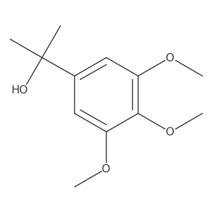 3,4,5-三甲氧基-α,α-二甲基苯甲醇 结构式
