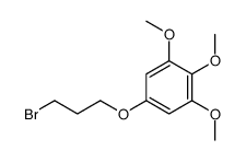 5-(3-溴丙氧基)-1,2,3-三甲氧基苯 结构式