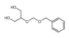 2-苄氧基甲氧基-1,3-丙二醇 结构式