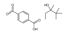 3-Pentanol, 2,2,3-trimethyl-, 3-(4-nitrobenzoate) 结构式