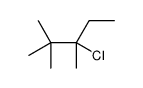 3-氯-2,2,3-三甲基戊烷 结构式