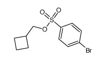 4-溴苯磺酸环丁基甲酯 结构式
