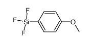 1-甲氧基-4-(三氟硅基)苯 结构式