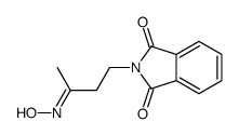 2-[3-(羟基亚氨基)丁基]-1H-异吲哚-1,3(2H)-二酮 结构式
