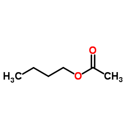 123-86-4 乙酸丁酯 结构式
