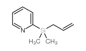 2-(烯丙基二甲基硅基)吡啶 结构式