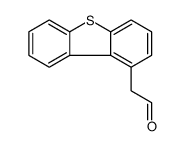 二苯并噻吩-1-基乙醛 结构式