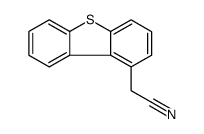 1-二苯并噻吩乙腈 结构式