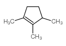 1,2,3-三甲基环戊烯 结构式